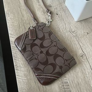 Coach wristlet